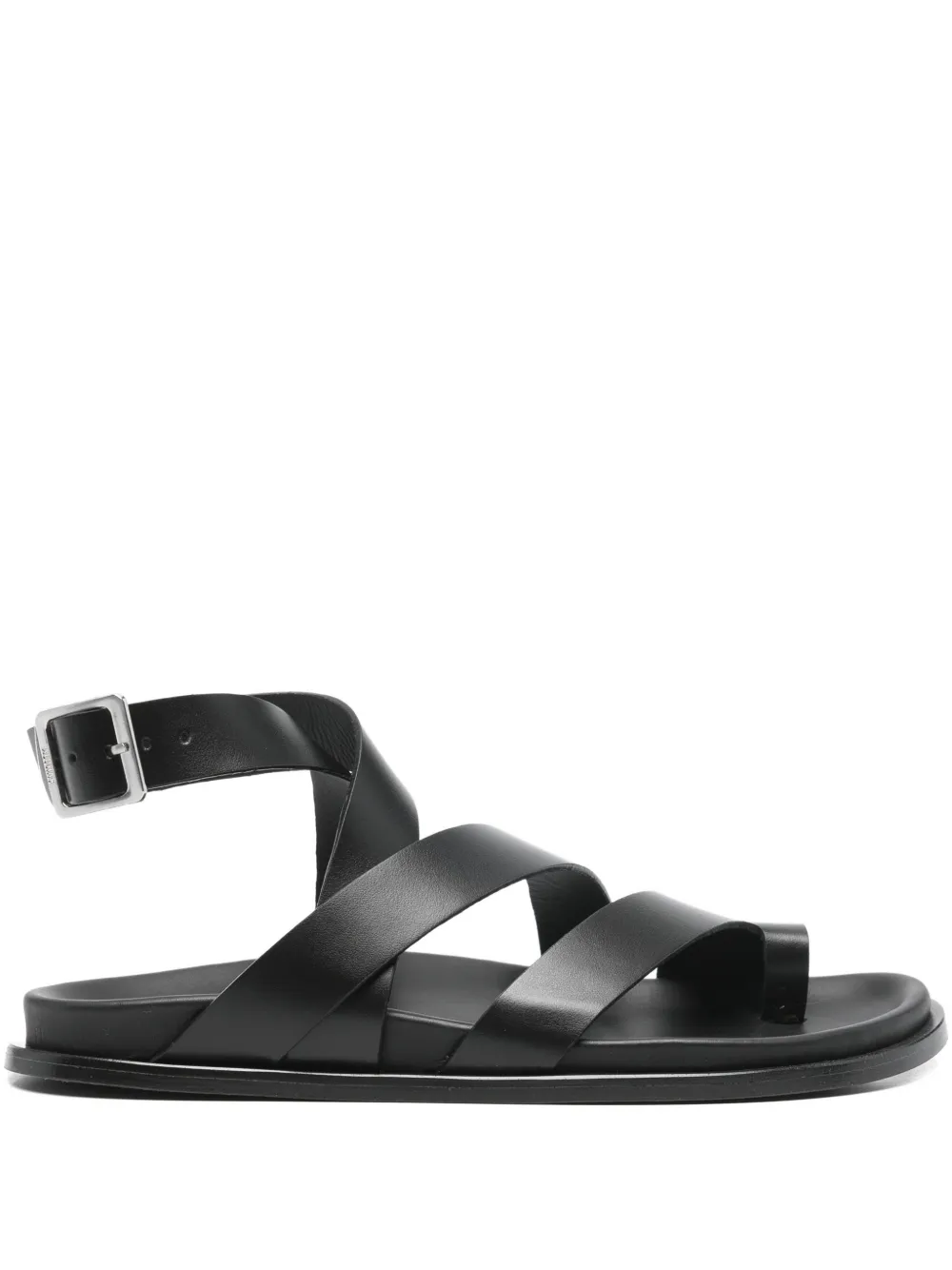 ALOHAS Tide toe strap sandals Zwart