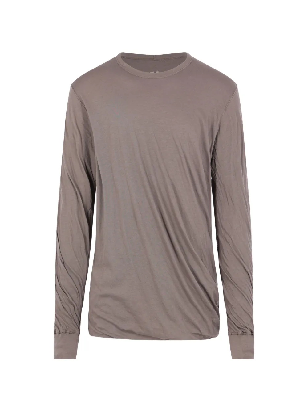 Rick Owens long-sleeved T-shirt - Marrone