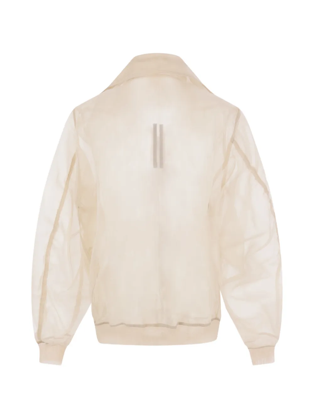 Rick Owens Doorzichtig jack Beige