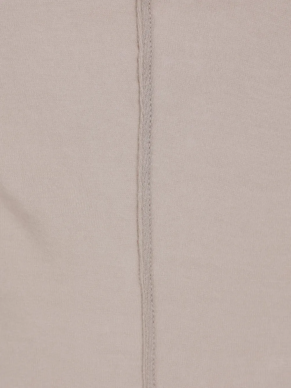 Rick Owens Mouwloze T-shirtjurk Beige