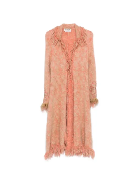 A.N.G.E.L.O. Vintage Cult 2000s fringed overcoat