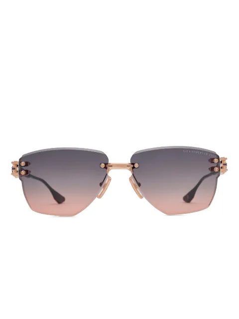 Dita Eyewear gradient geometric-frame sunglasses