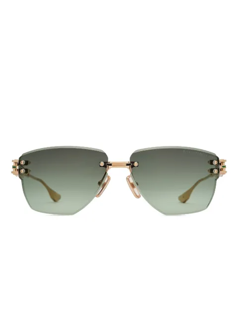 Dita Eyewear rimless geometric-frame sunglasses