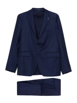 Tagliatore シングルスーツ | ブルー | FARFETCH JP