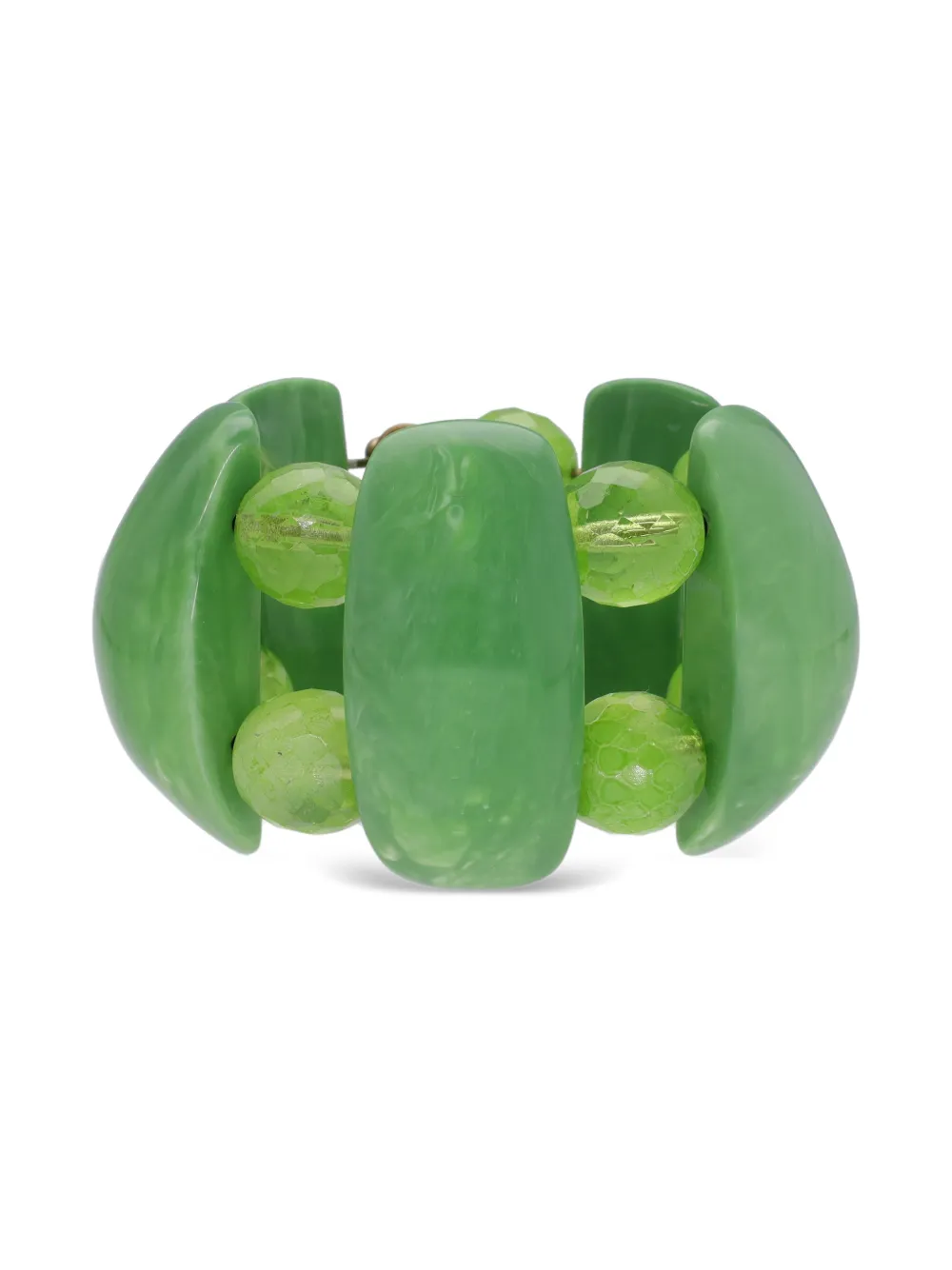 Vintage geometric green bracelet - Verde