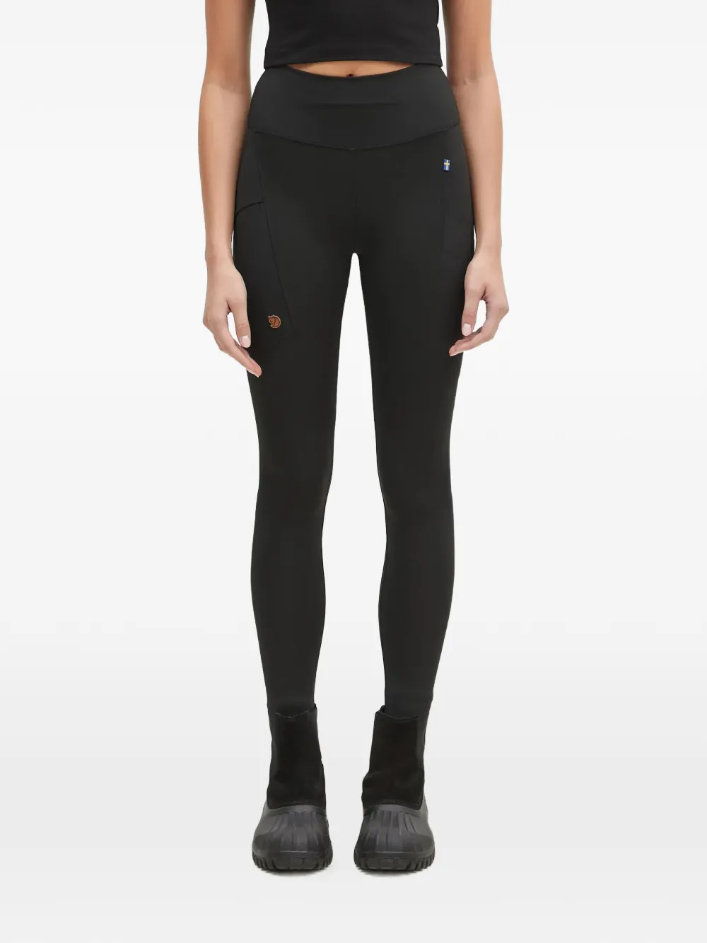 Fjällräven Abisko side-pocket leggings - Nero