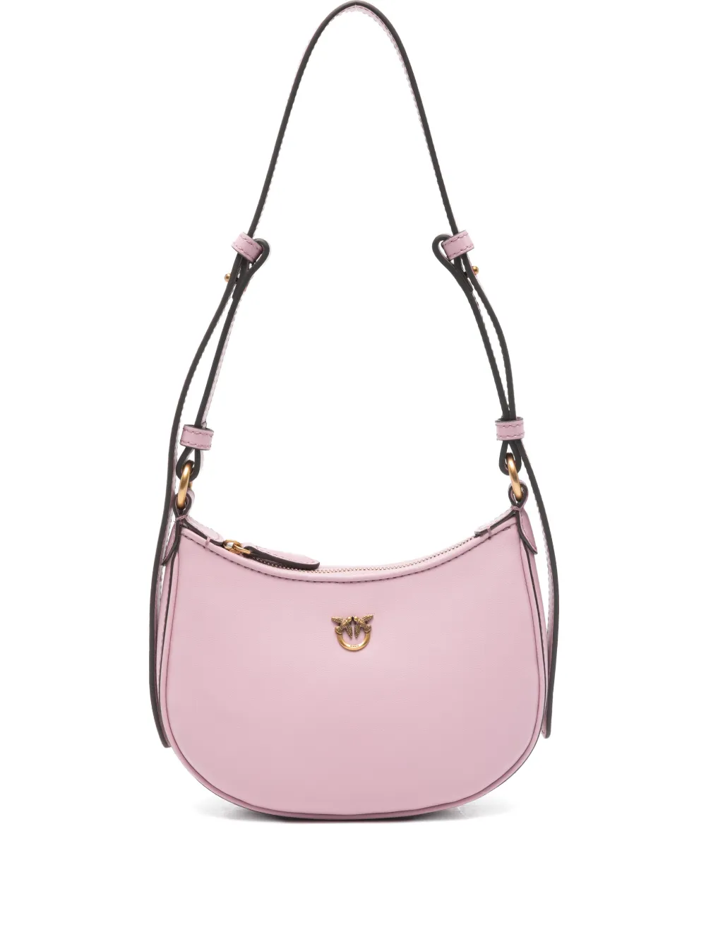PINKO logo shoulder bag - Rosa