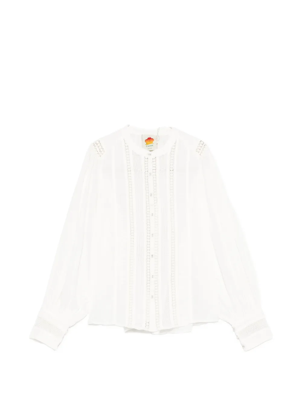 FARM Rio crochet blouse - Bianco