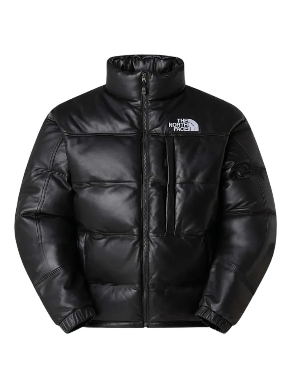 The North Face stand-collar chest-logo jacket - Nero