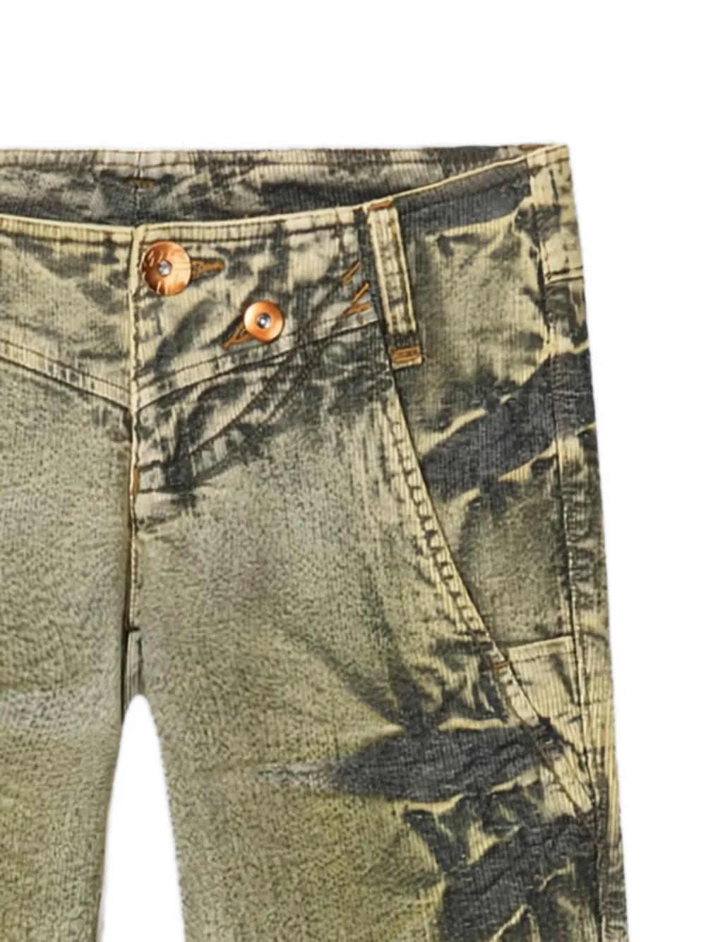  Miss Sixty X Knwls Tie-dye Jeans - Green 