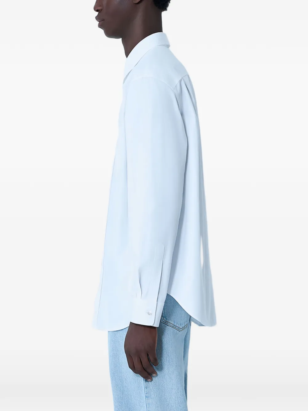 Gucci long-sleeved cotton shirt - Wit