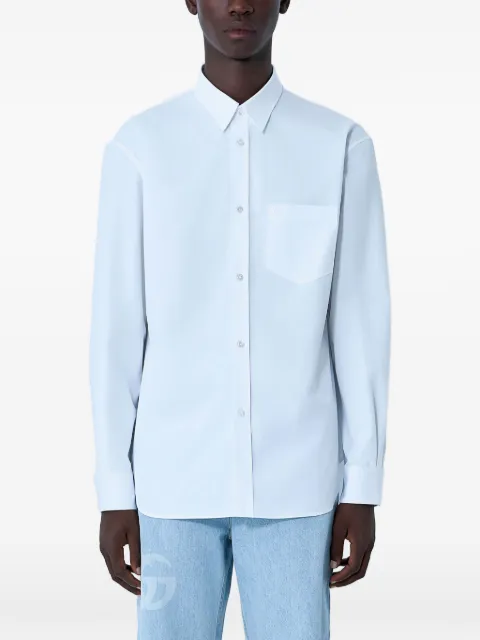 Gucci long-sleeved cotton shirt