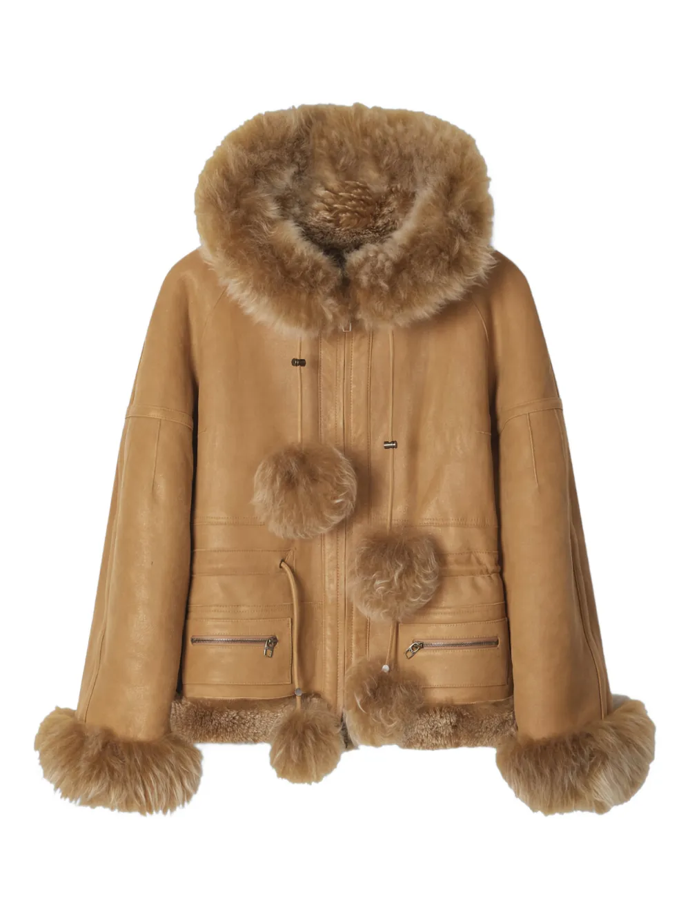 Miss Sixty Giacca con cappuccio - Marrone