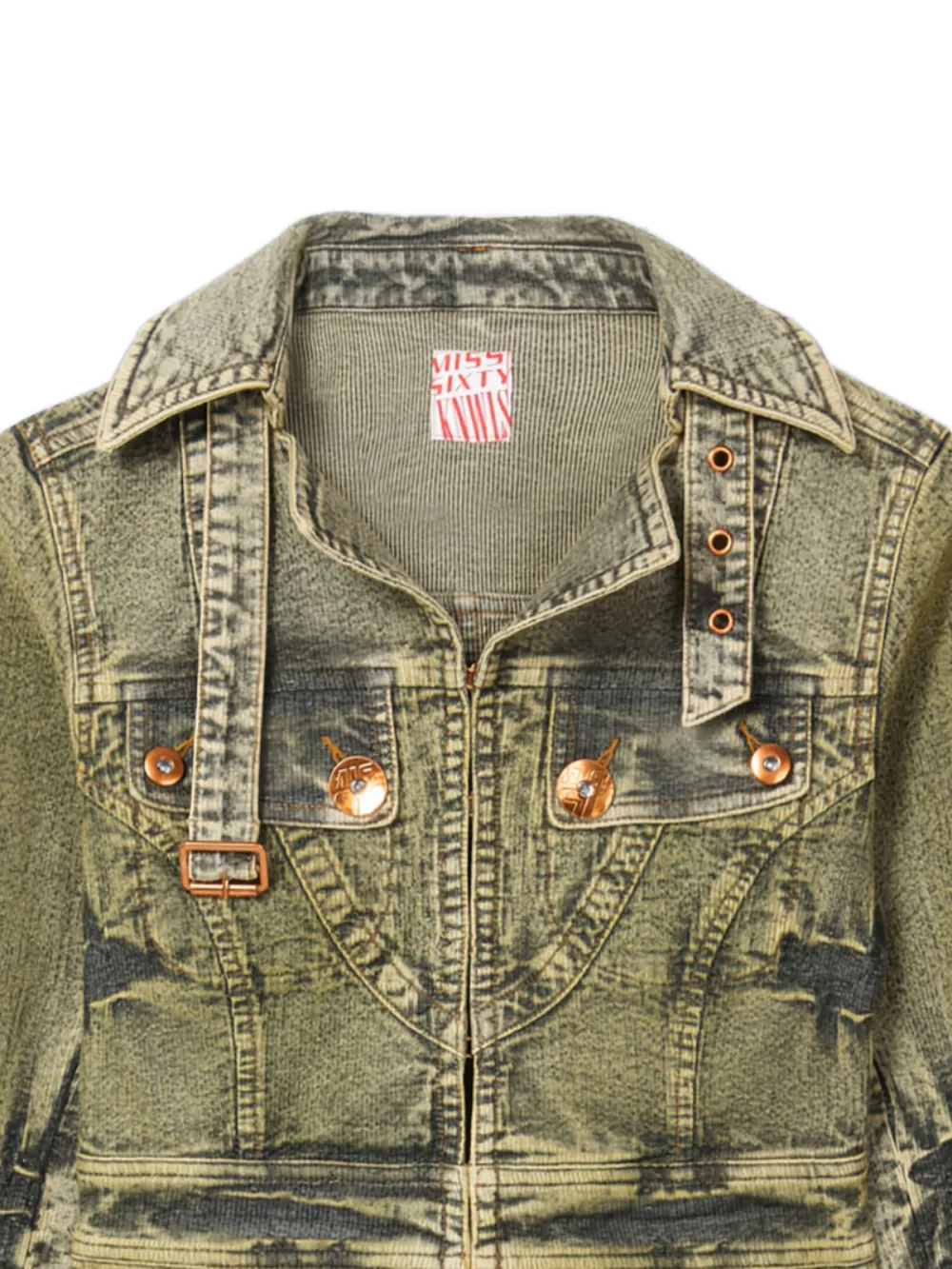 Tie-Dye Denim Jacket
