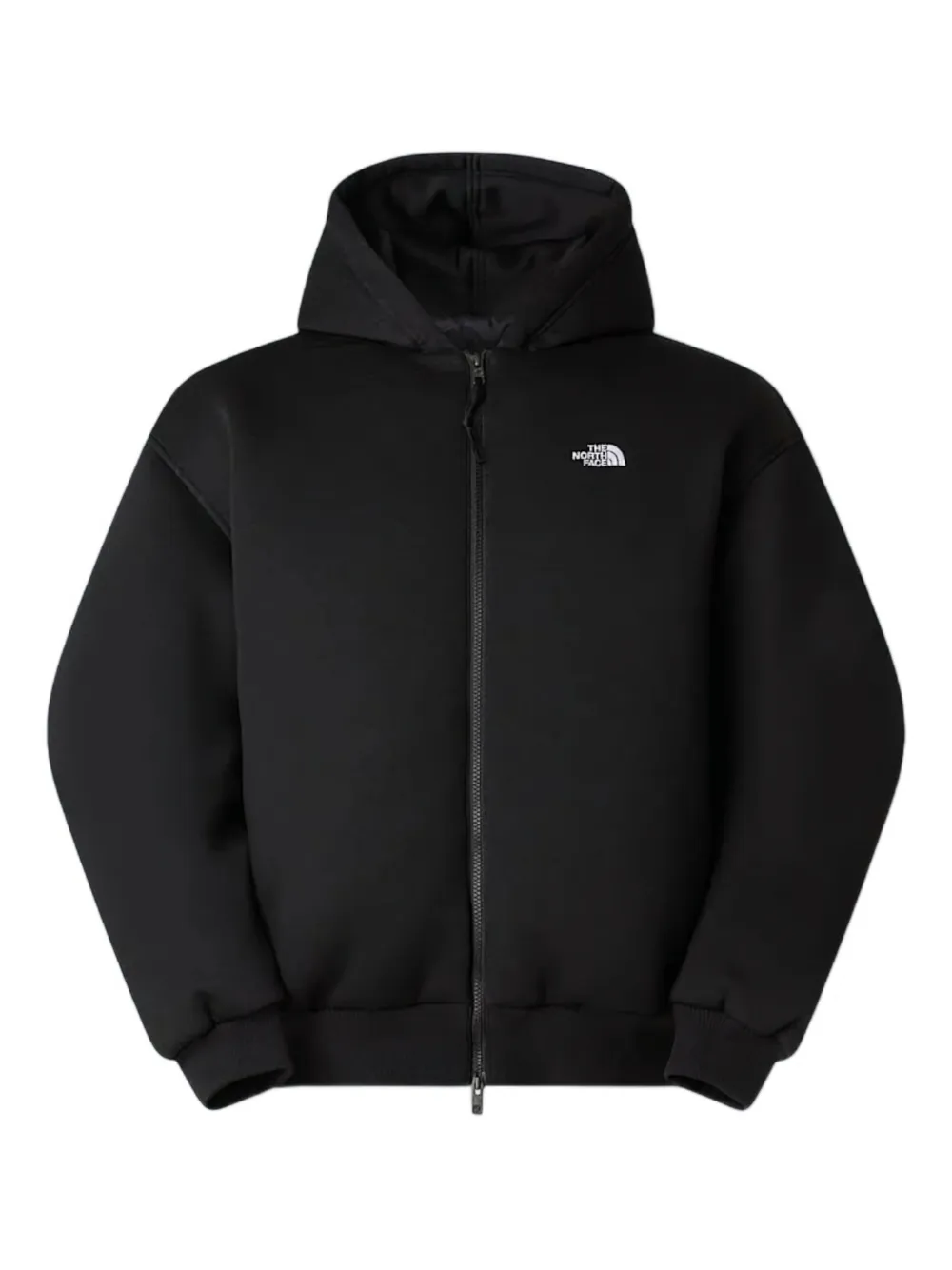 The North Face long-sleeve zip-up hoodie - Nero