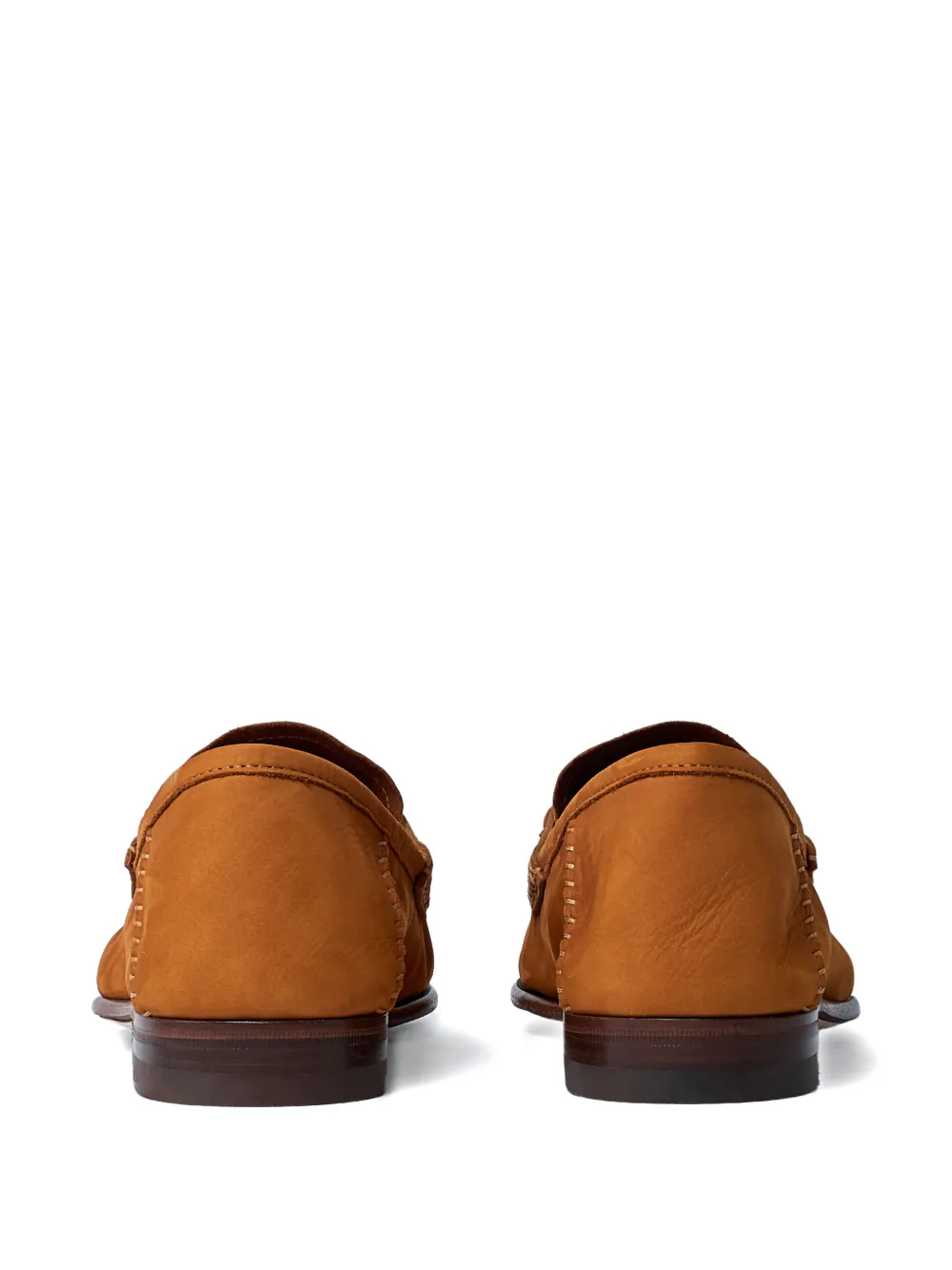 Gucci Horsebit almond-toe loafers Bruin