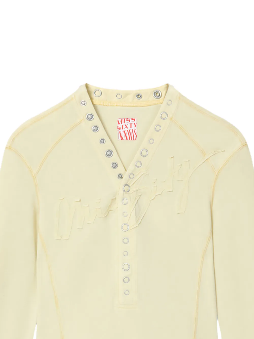  Miss Sixty V-neck Top - Yellow 