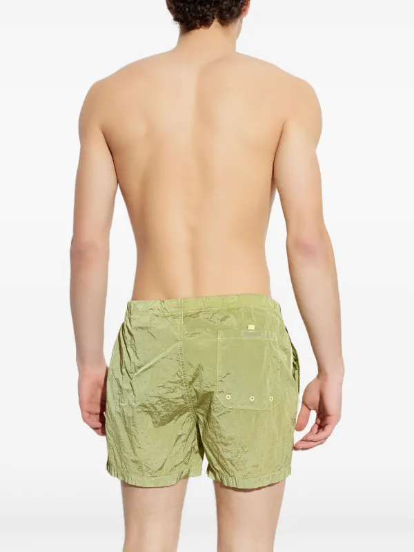 Stone Island logo-patch Swim Shorts | Green | FARFETCH