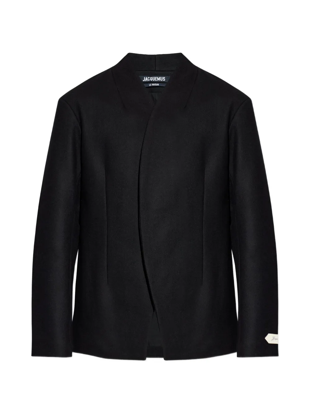 Jacquemus shawl collar jacket - Nero