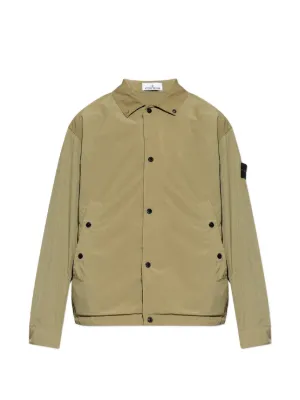 Stone Island チェストポケット シャツジャケット | グリーン
