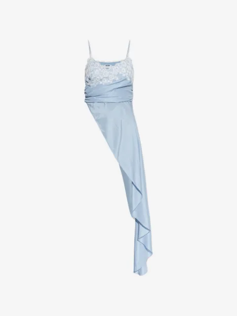 Moschino lace asymmetric blouse