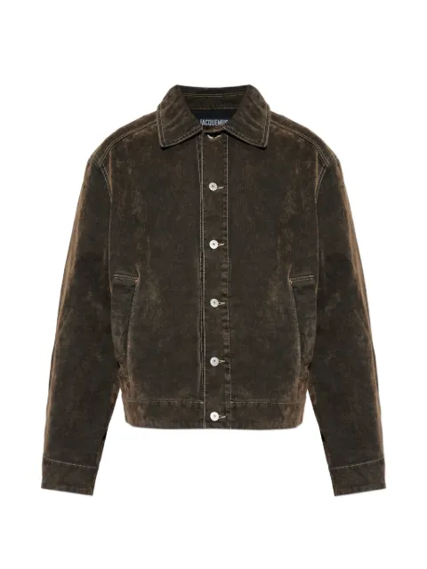 Jacquemus Mirada button corduroy jacket