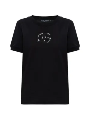 Dolce & Gabbana t-shirt En Coton à Logo DG Noir DZ