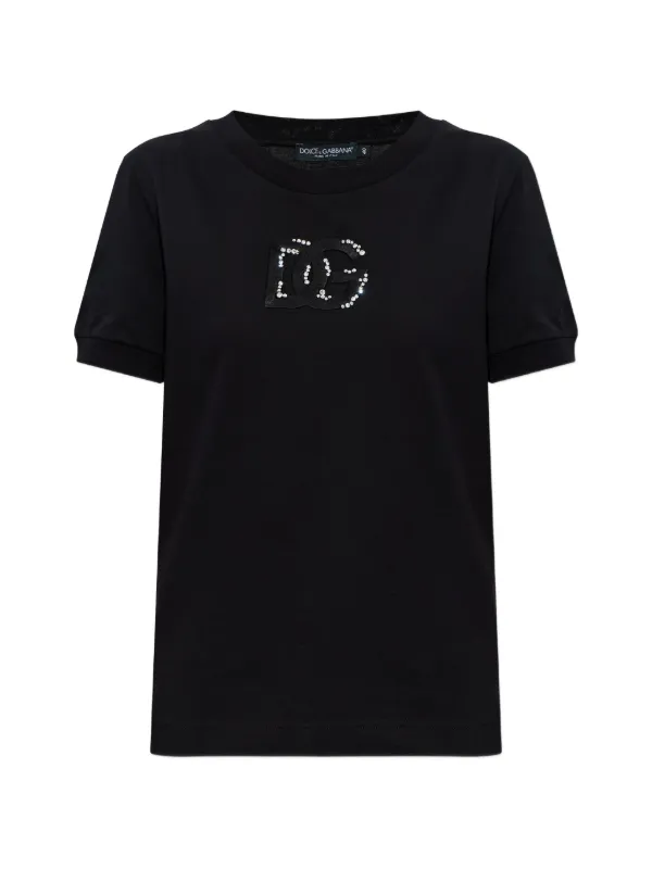 Dolce & Gabbana ロゴ Tシャツ | ブラック | FARFETCH JP