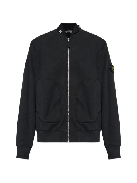 Stone Island sudadera con parche del logo