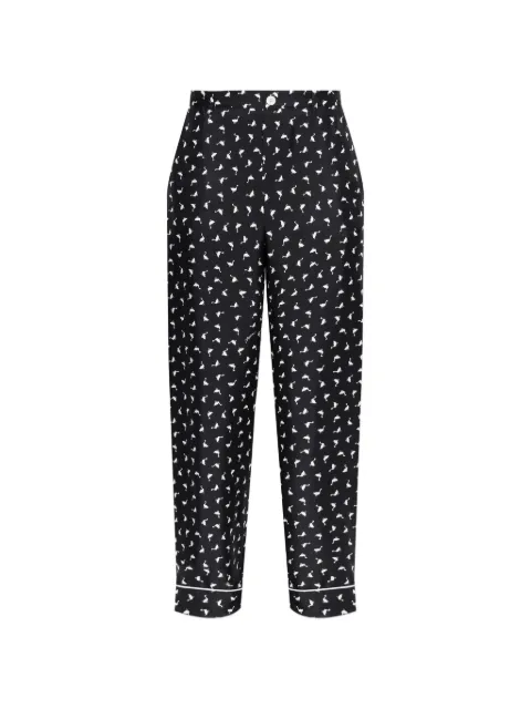 Moschino pantalones estampados