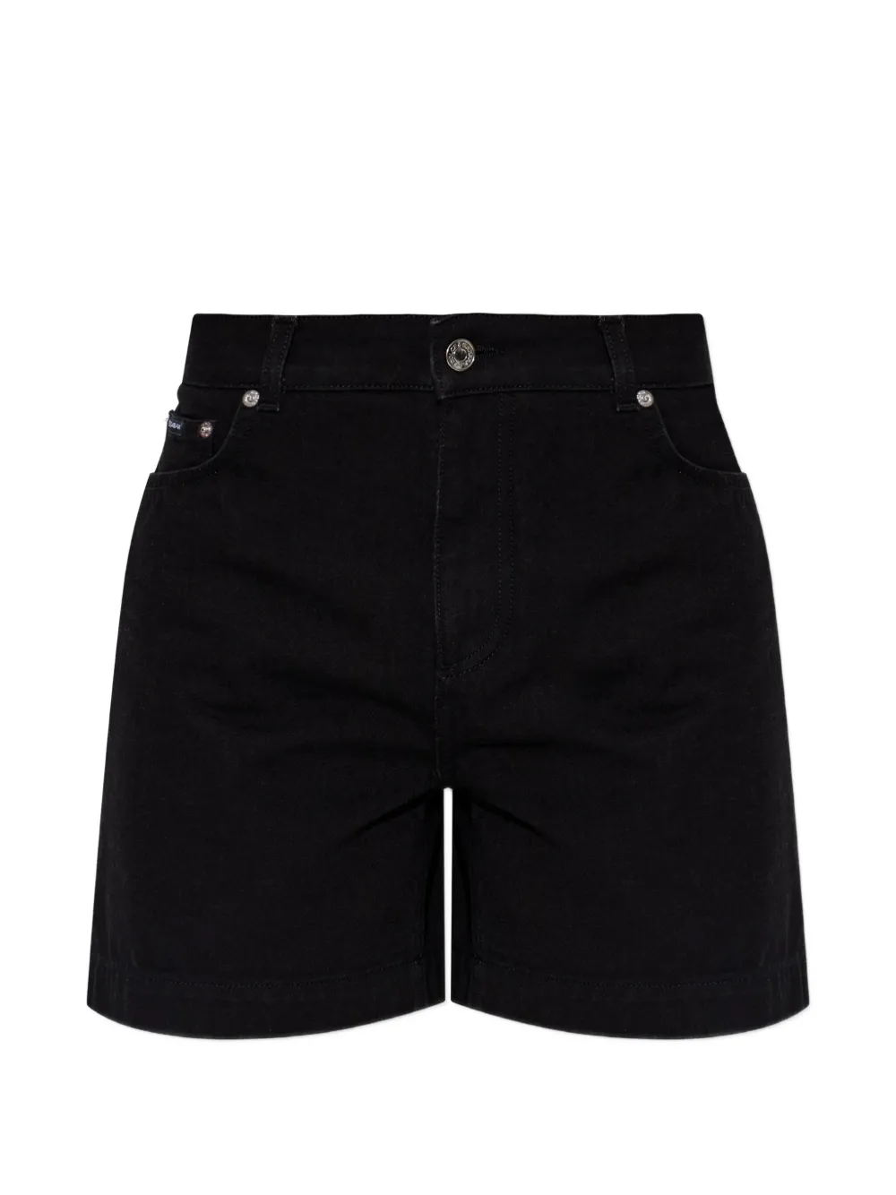 Dolce & Gabbana logo-plaque shorts - Nero