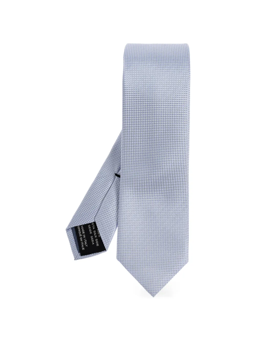TOM FORD textured tie - Blu