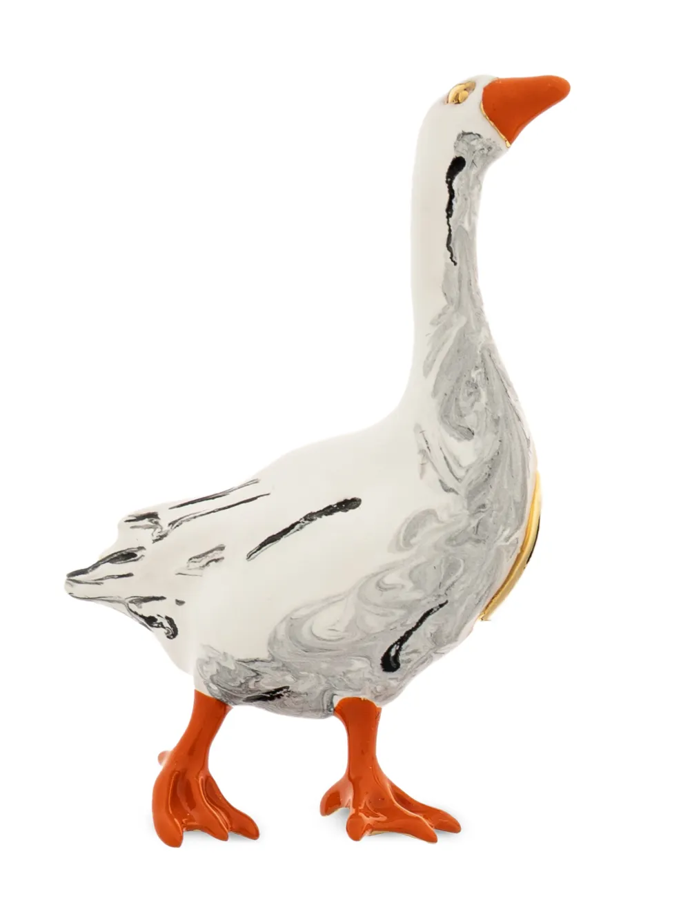 goose logo-embossed hair accessory