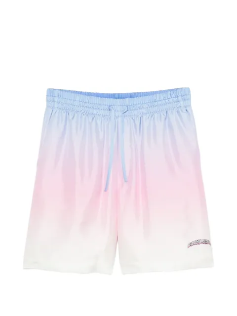 Casablanca drawstring silk shorts
