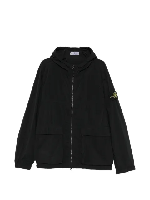 Stone Island Piumino con cappuccio e logo