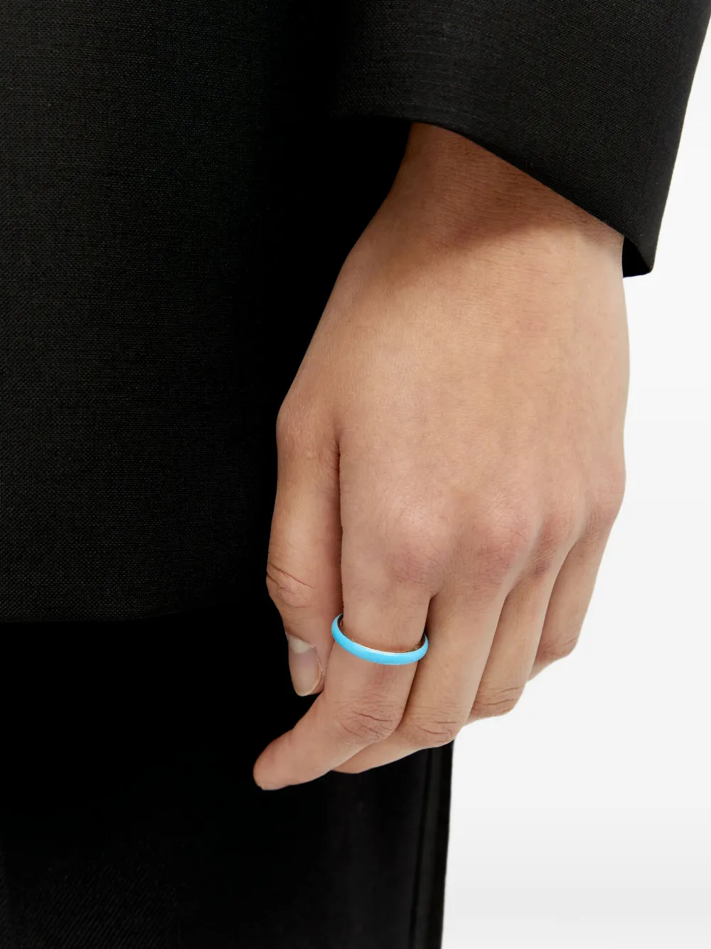 Flower Power blue ring