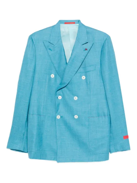 Isaia double-breasted blazer