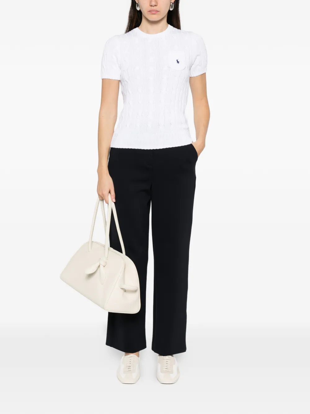 Polo Ralph Lauren T-shirt met logo Wit