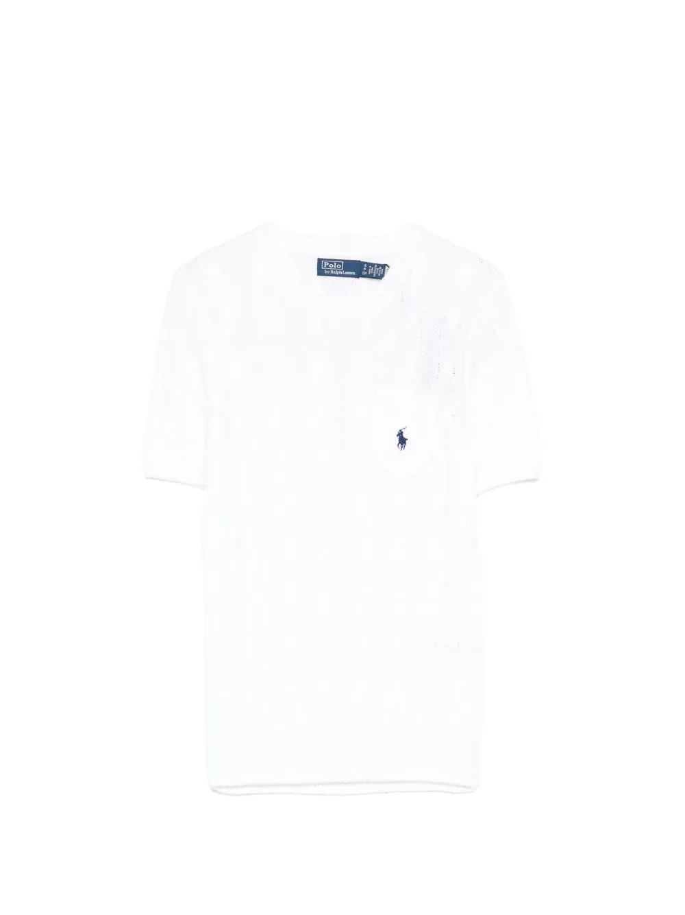 Polo Ralph Lauren logo-detail T-shirt - Bianco