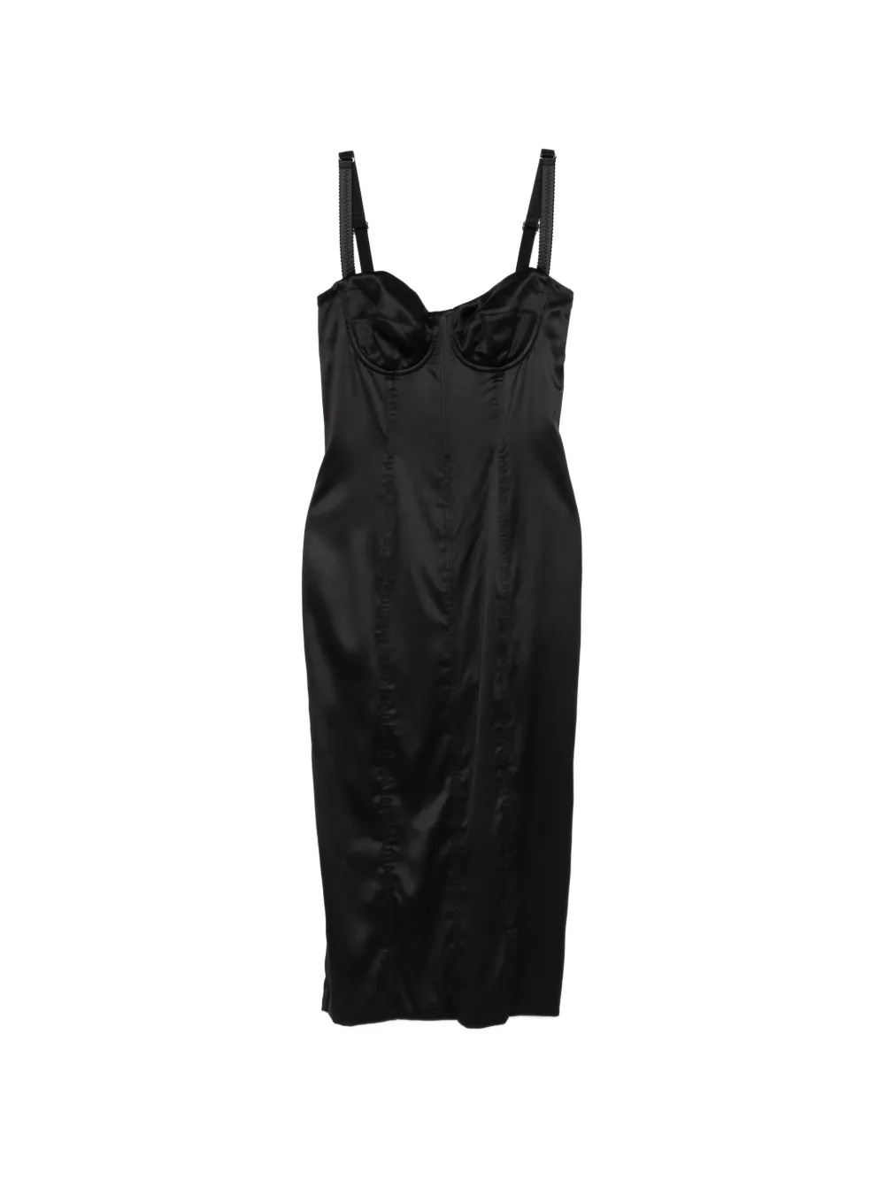 Dolce & Gabbana black midi dress - Nero