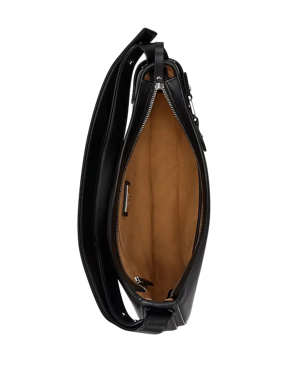 Lauren Ralph Lauren Tasha schoudertas met gesp-detail Zwart