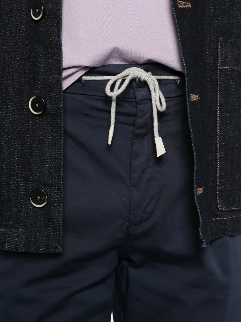 Eleventy Broek Blauw