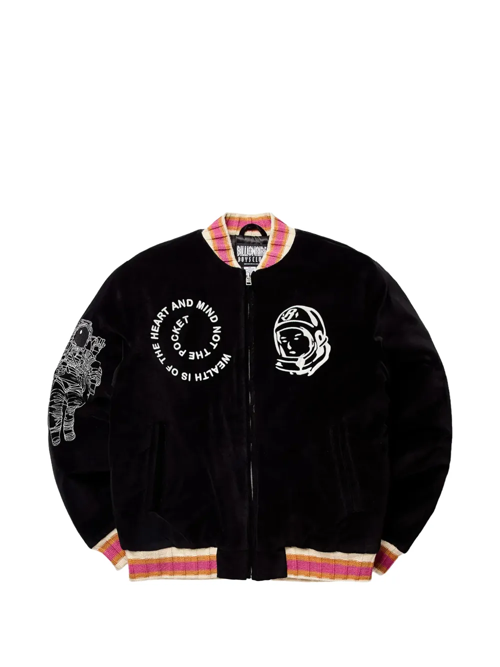 Billionaire Boys Club Wealth logo-detail jacket - Black