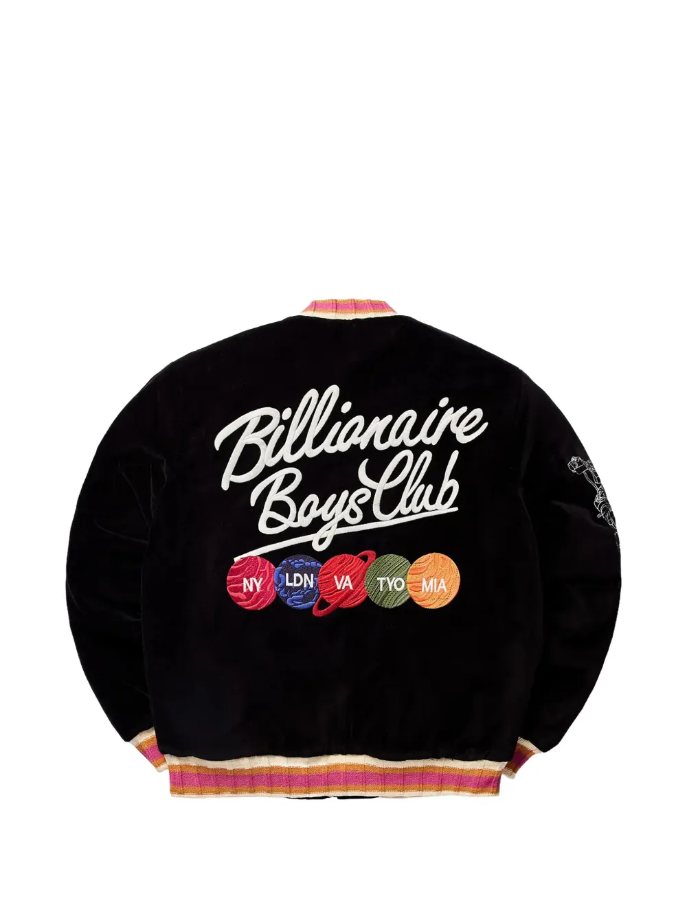 Billionaire Boys Club Wealth jack met logodetail Zwart