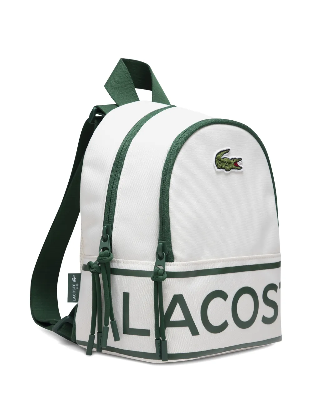  Lacoste Kids Logo-detail Backpack - Neutrals 