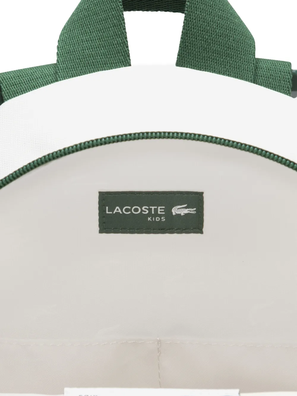 Lacoste Kids Rugzak met logodetail Beige