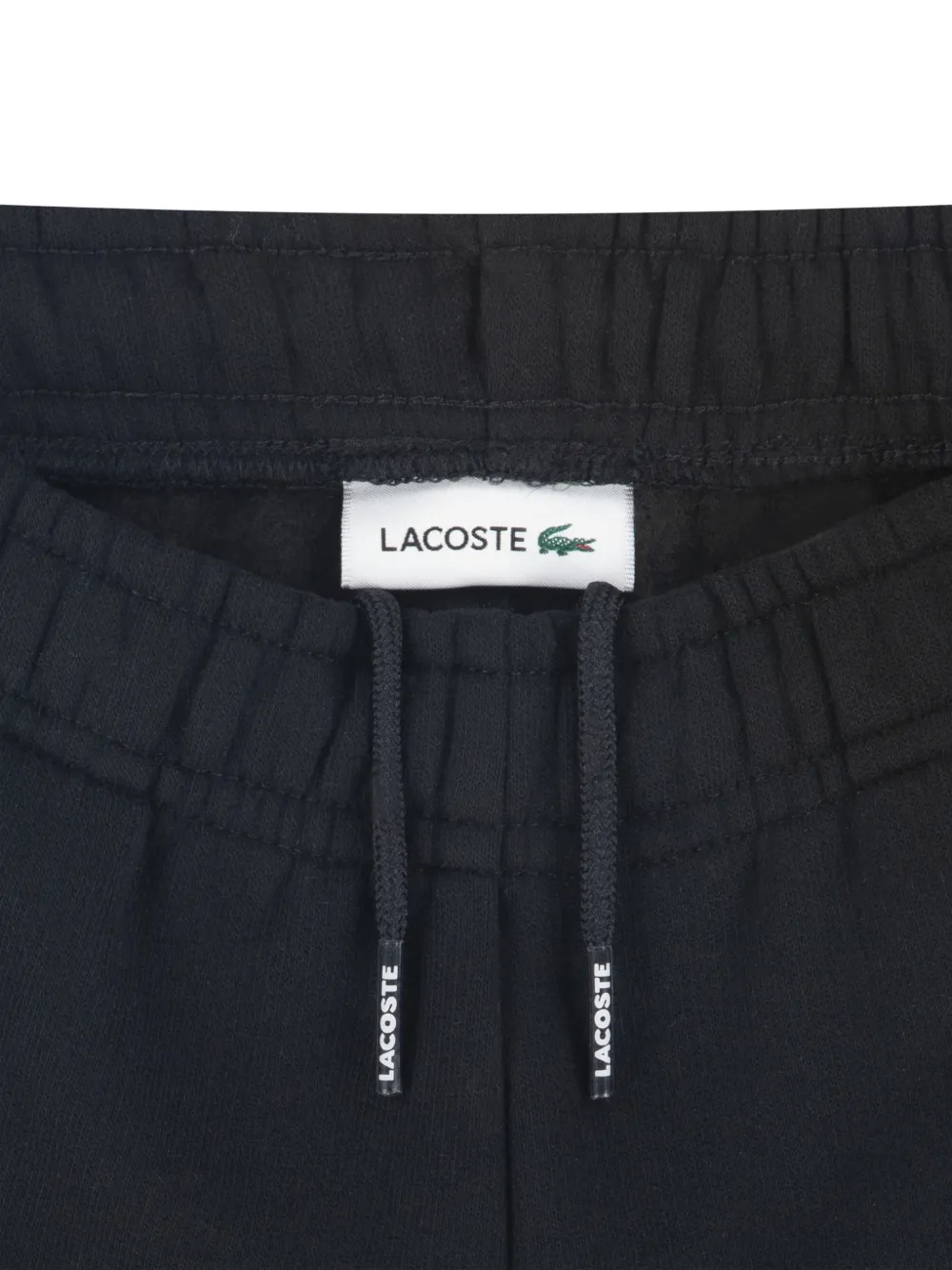 Lacoste Kids Trainingsshorts met logo Zwart