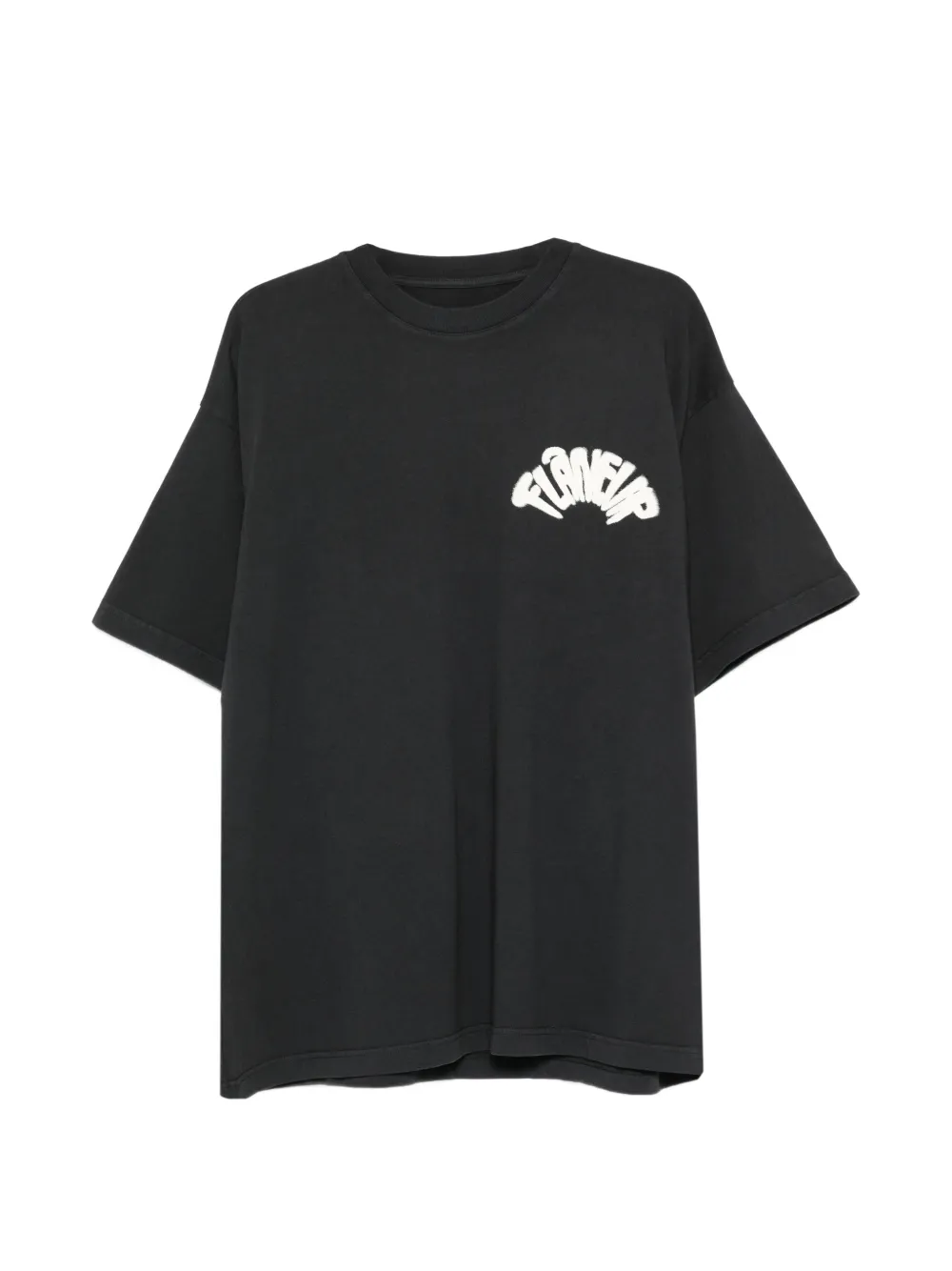 FLÂNEUR logo-graphic T-shirt - Schwarz