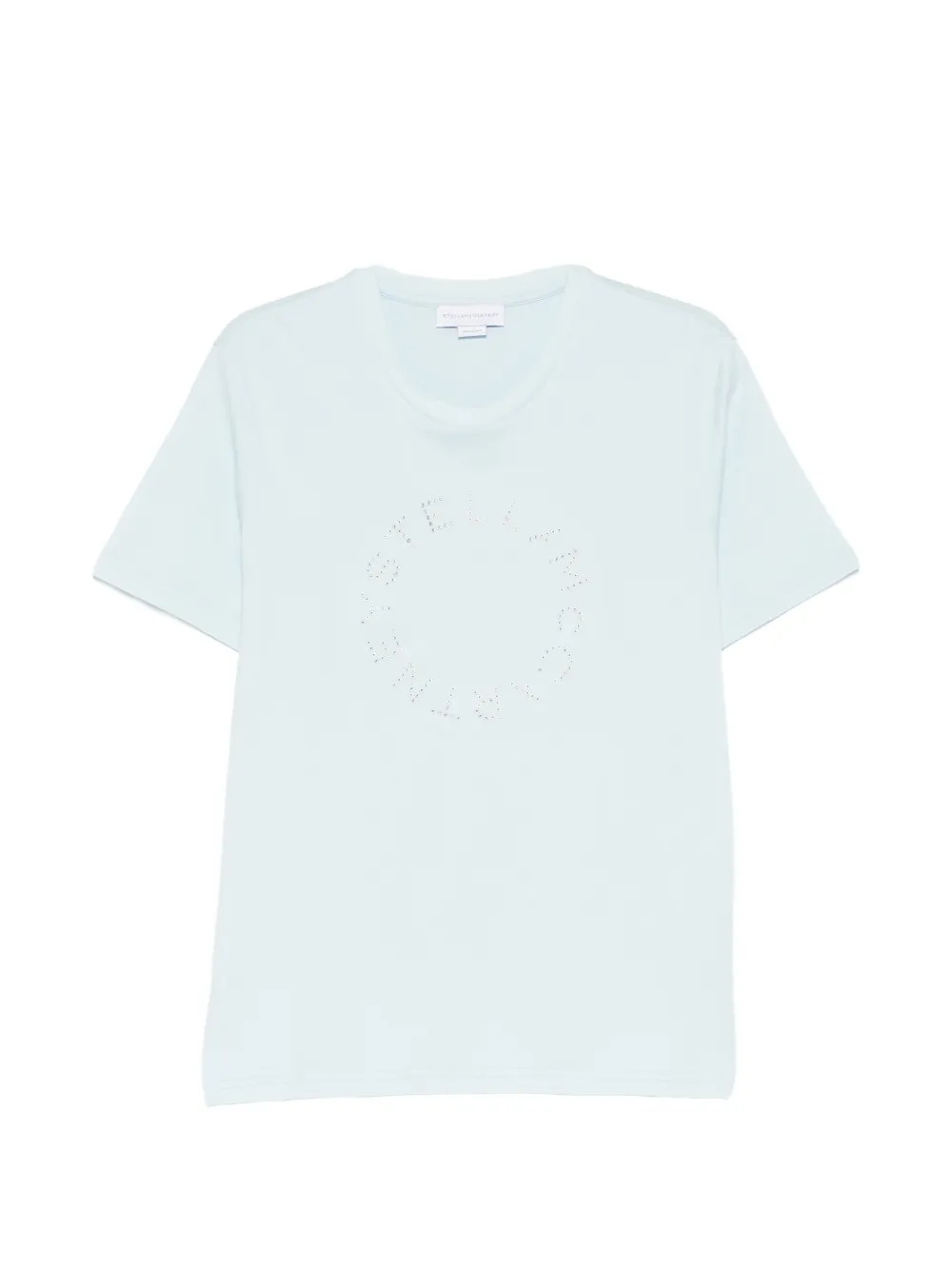 Stella McCartney logo T-shirt - Blu
