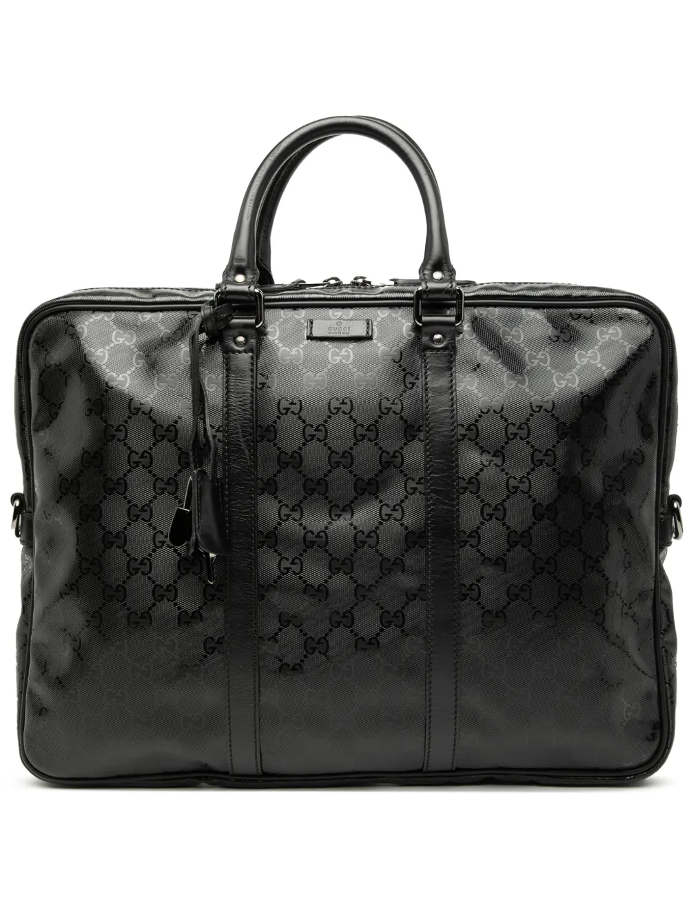 Gucci Pre-Owned 2000-2015 GG Imprime business bag - Nero